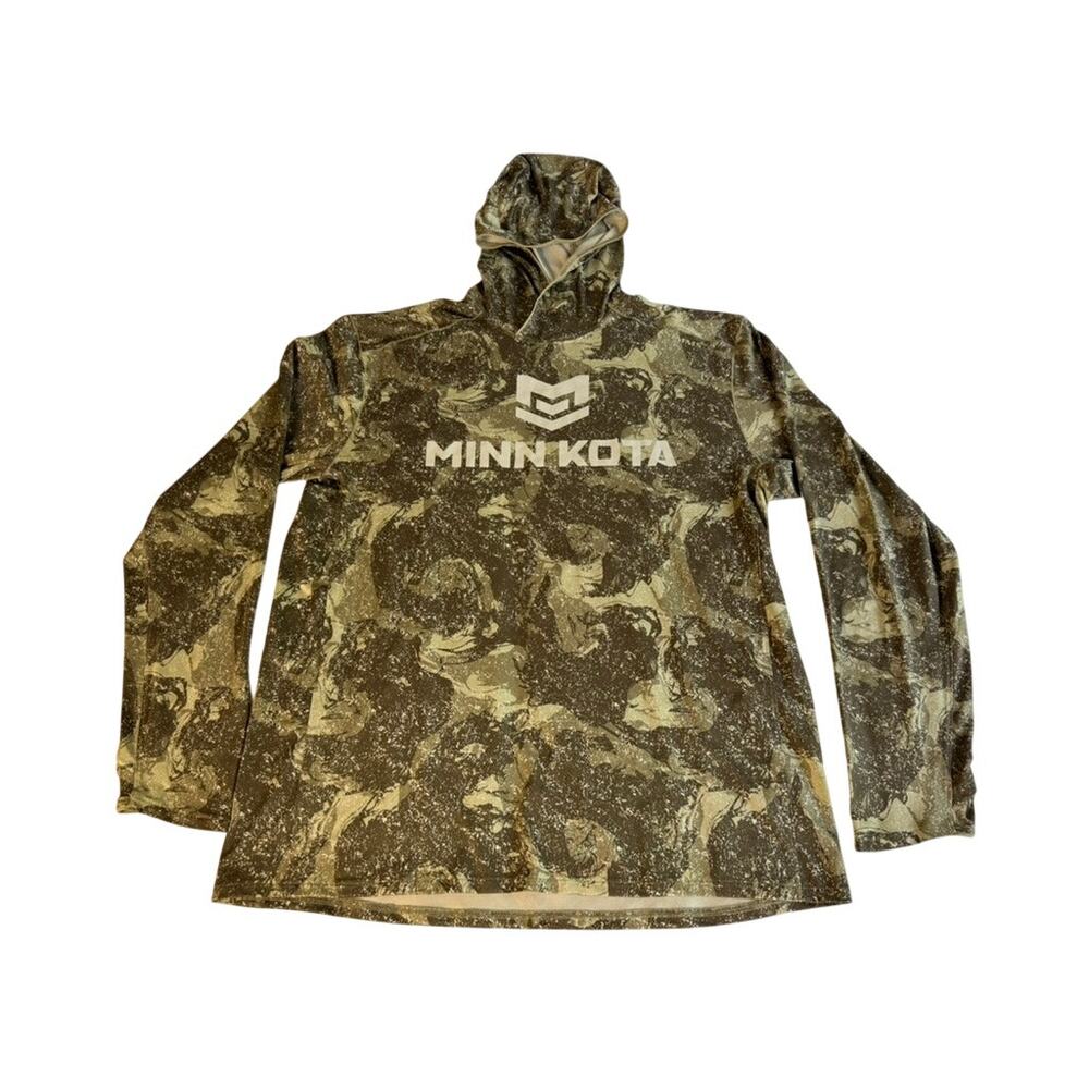 Simms Fishing Men's SolarFlex Hoody w/ Minnkota Logo Large